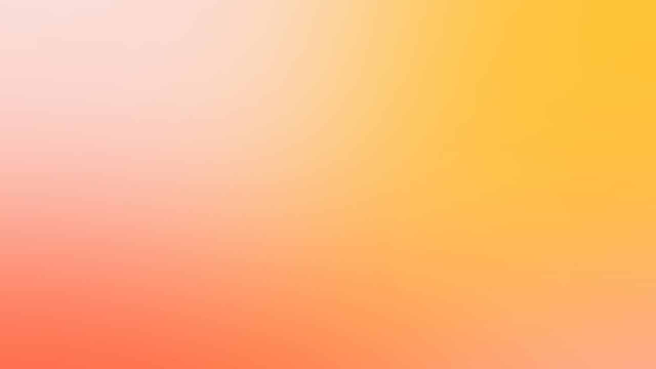 Orange Gradient Modern Zoom Virtual Background
