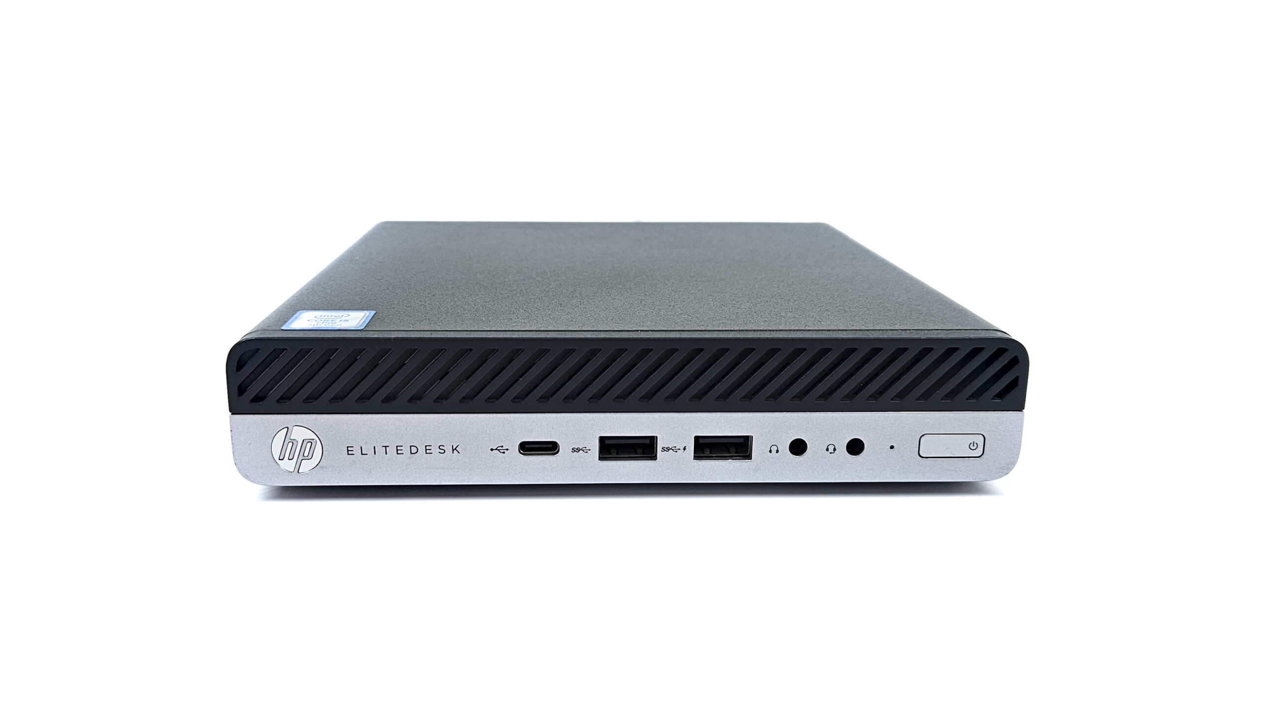 HP EliteDesk 800 G3 Mini PC Reconditionné – Intel Core I3-6100, 8 Go RAM, SSD 256 Go, Windows 11 Pro | Ordinateur Bureau Compact Avec Clavier US